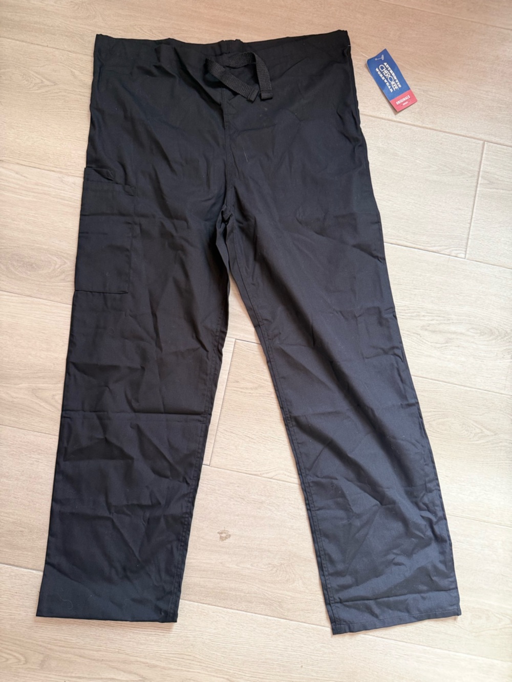 Cherokee Women’s Black Work Pants with Utility Pockets size small